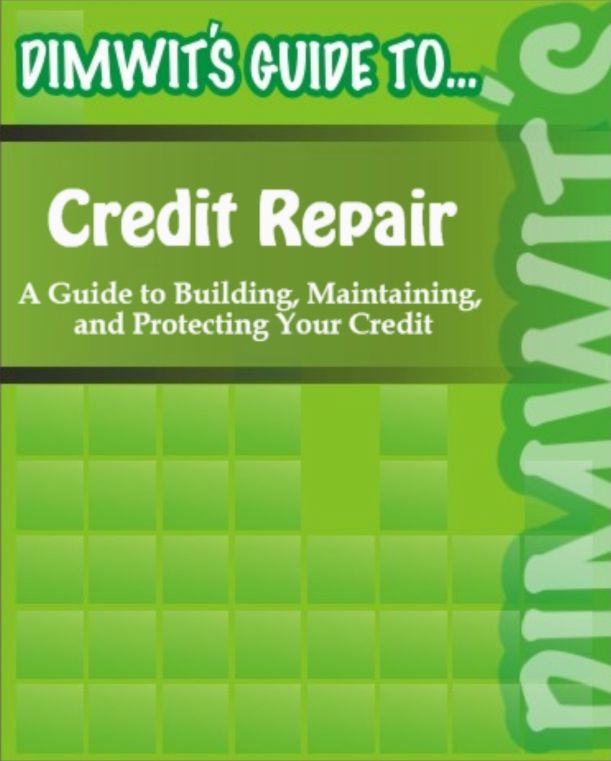 Dimwit's Guide to Credit Repair