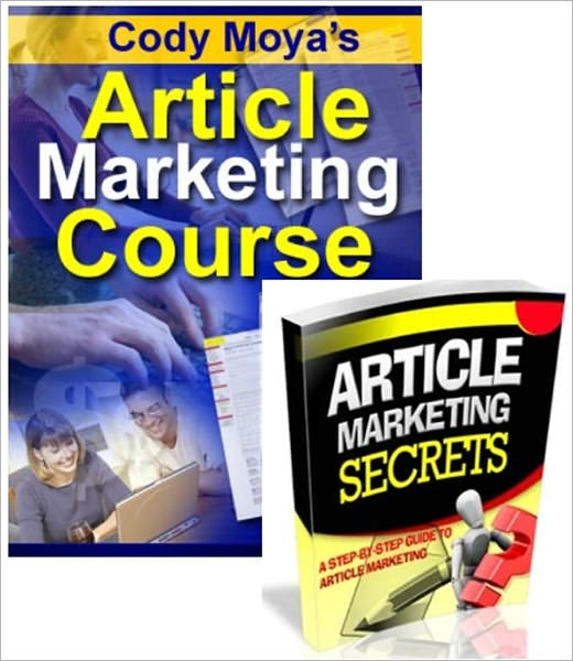 Article Marketing Course - With Bonus Book "Article Marketing Secrets"