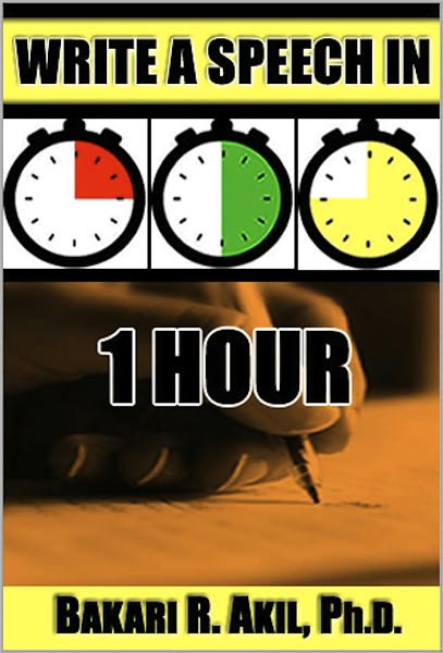 Write a Speech in an Hour: When you need a speech right now!