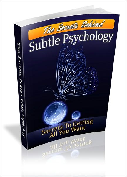 The Secrets of Subtle Psychology plus FREE Selling Persuasion Book
