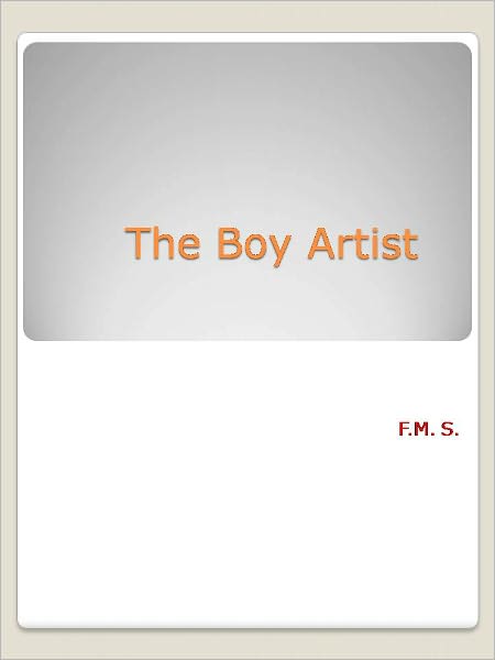 The Boy Artist