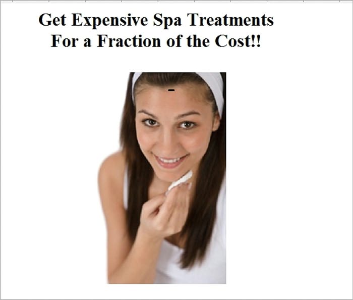 Get Expensive Spa Treatments For a Fraction of the Cost!