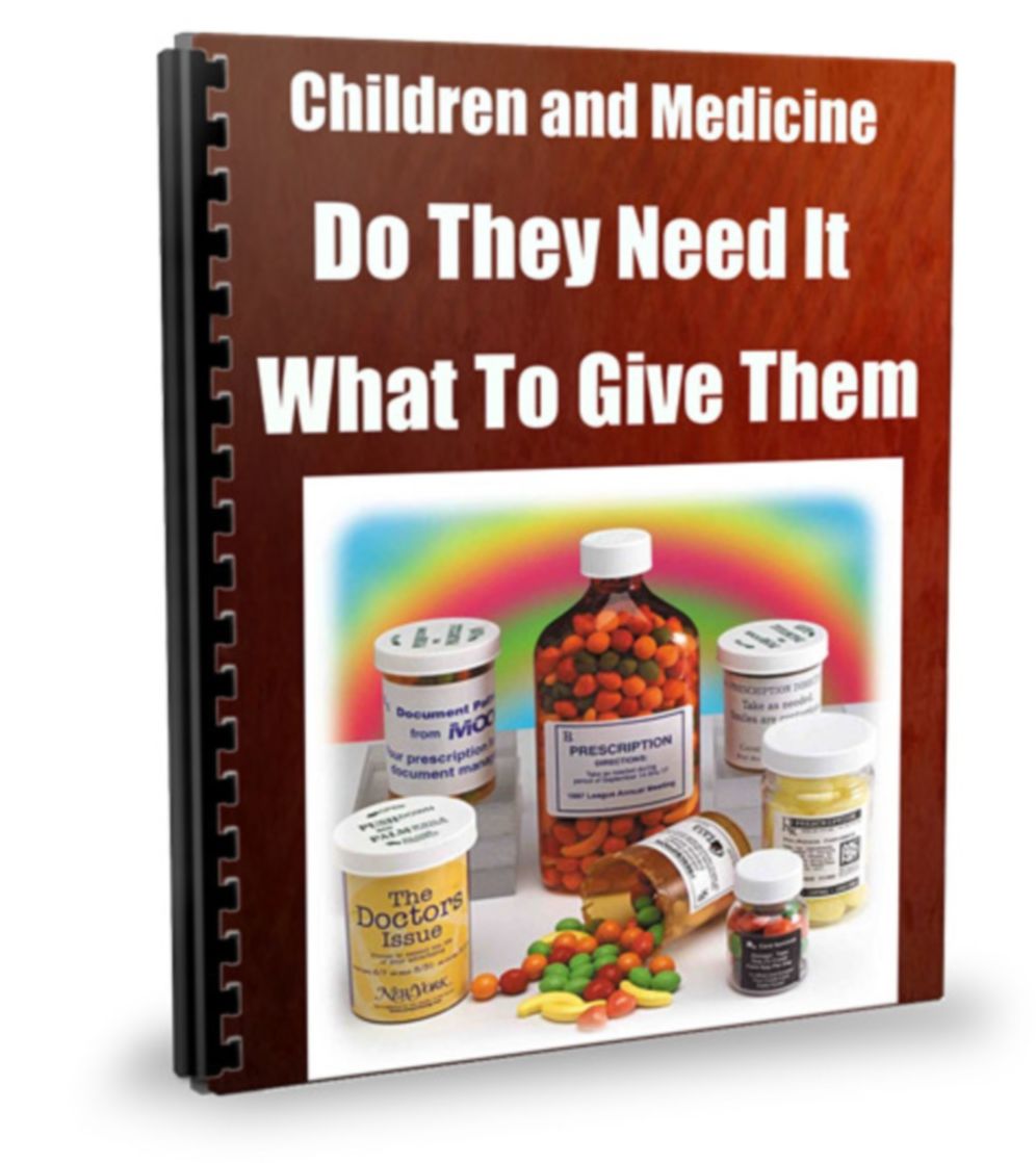 Children and Medicine Do They Need It-What To Give Them