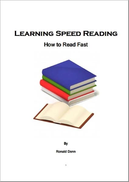 Learning Speed Reading: How to Read Fast