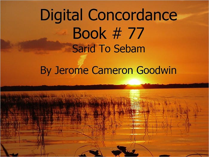 Sarid To Sebam - Digital Concordance Book 77