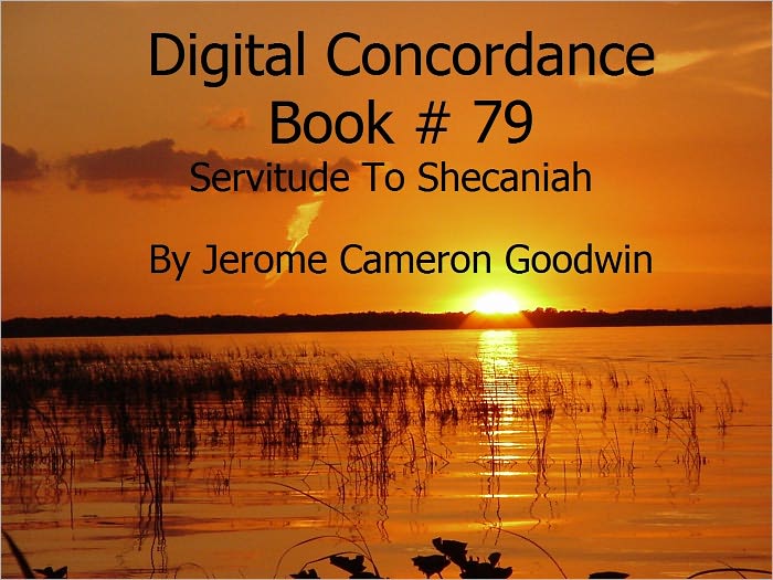 Servitude To Shecaniah - Digital Concordance Book 79