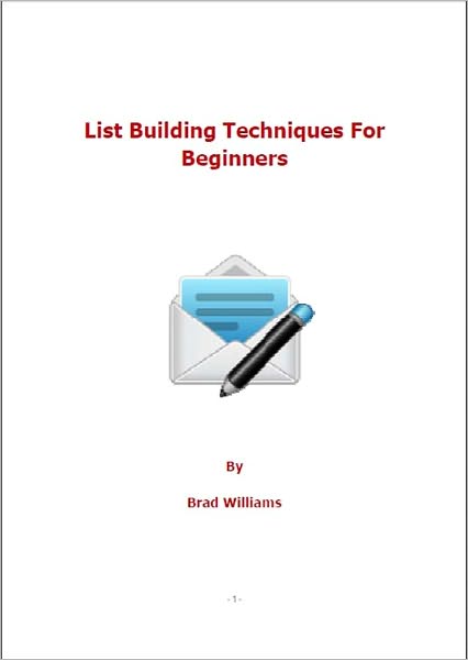 List Building Techniques For Beginners
