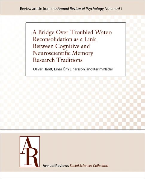 A Bridge Over Troubled Water: Reconsolidation as a Link Between Cognitive and Neuroscientific Memory Research Traditions