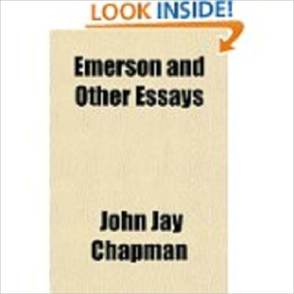 Emerson and Other Essays