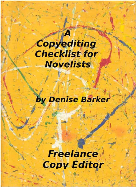 A Copyediting Checklist for Novelists