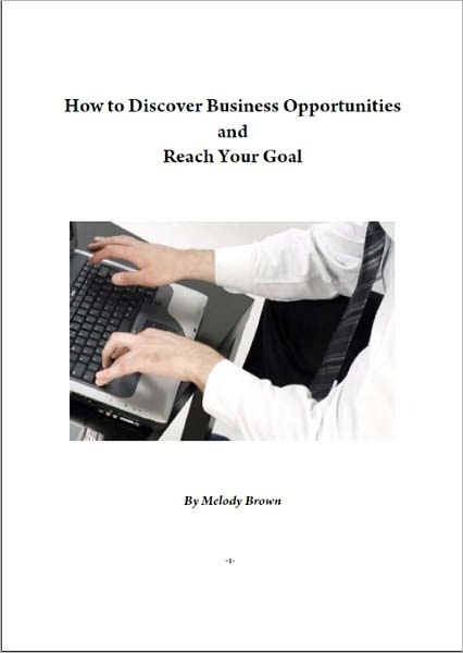 How to Discover Business Opportunities and Reach Your Goal