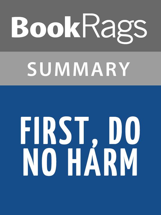 First, Do No Harm by Lisa Belkin l Summary & Study Guide
