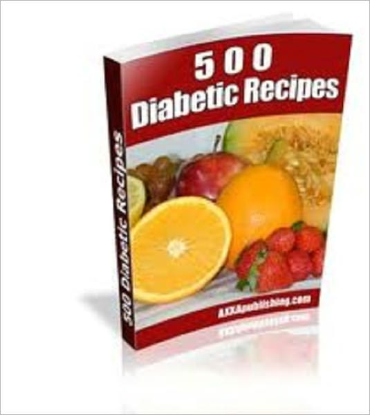 500 Diabetic Recipes (240-page ebook)