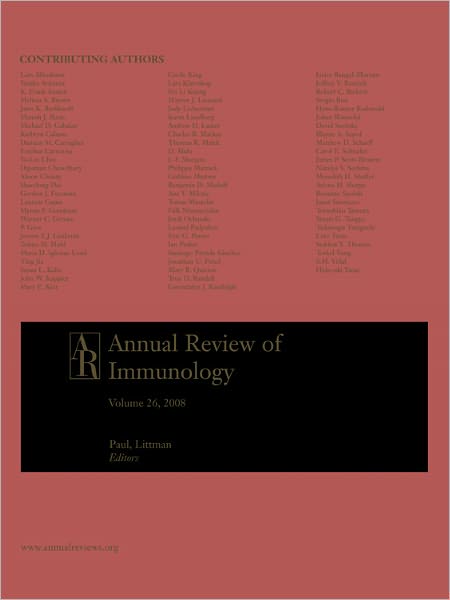 Annual Review of Immunology, Volume 26