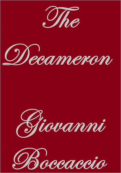 The Decameron of Giovanni Boccaccio