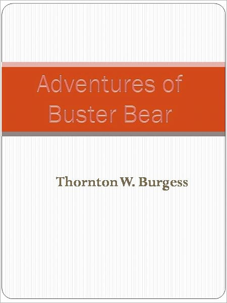 Adventures of Buster Bear