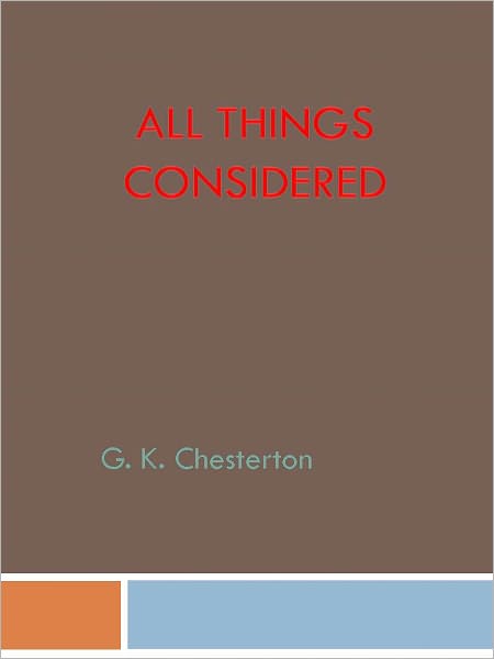 All Things Considered