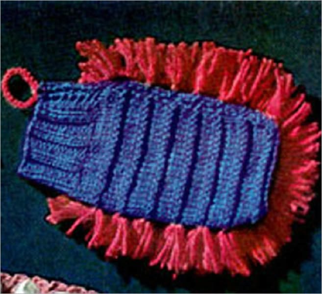 Knitted Dusting Mitt Pattern - Knit a Dusting Mitt Vintage Knitting Pattern