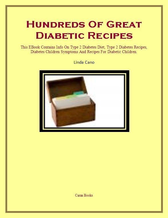 Hundreds Of Great Diabetic Recipes