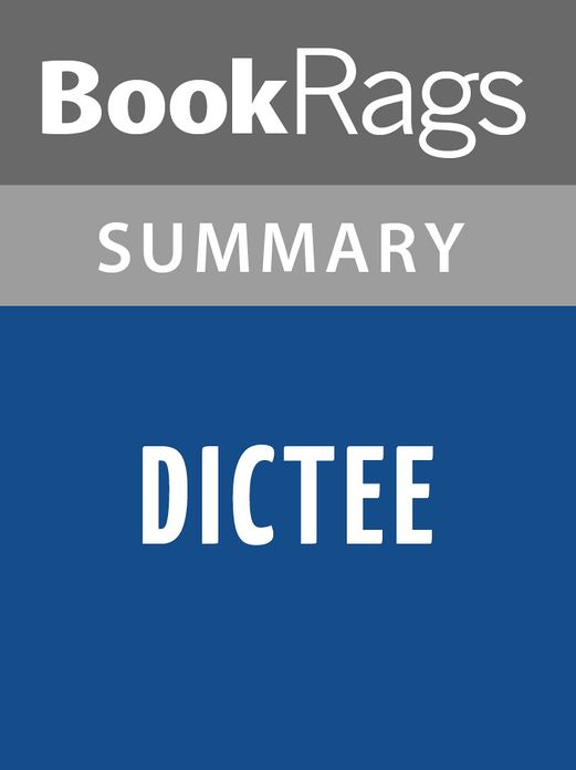 Dictee by Theresa Hak Kyung Cha l Summary & Study Guide