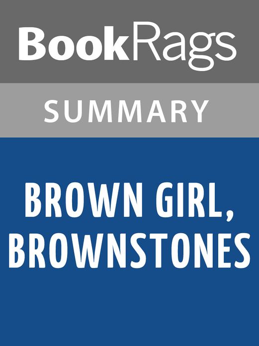 Brown Girl, Brownstones Paule Marshall l Summary & Study Guide