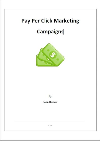 Pay Per Click Marketing Campaigns