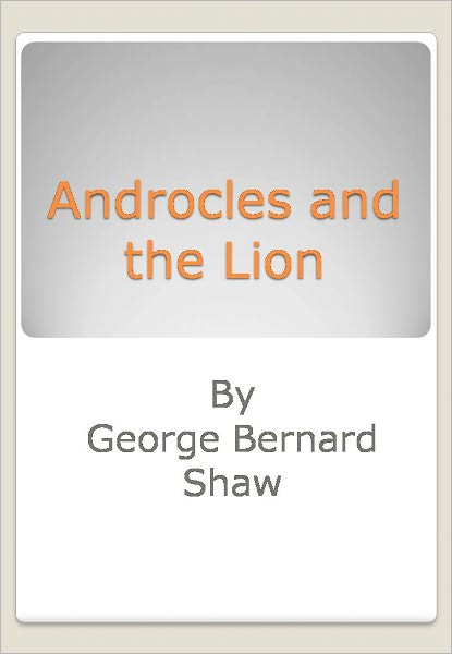 Androcles and the Lion