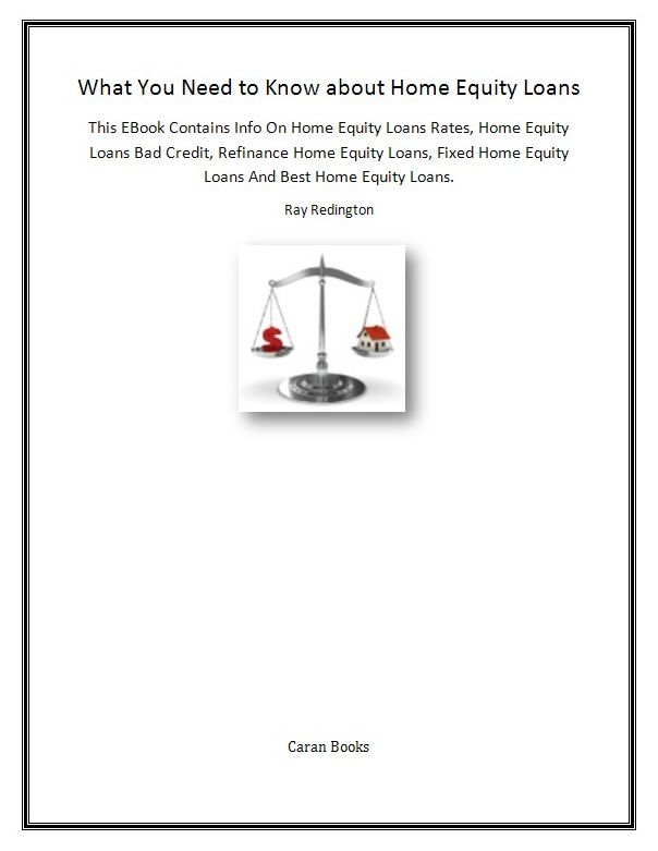 What You Need to Know about Home Equity Loans