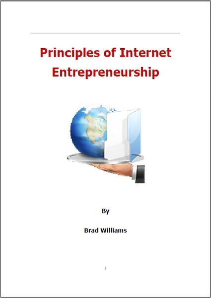 Principles of Internet Entrepreneurship