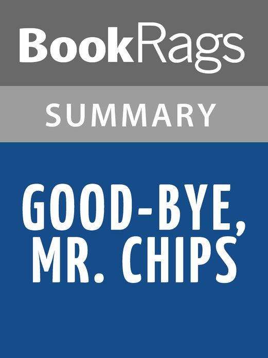 Good-bye, Mr. Chips by James Hilton l Summary & Study Guide