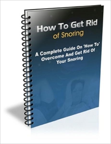 How to Get Rid of Snoring