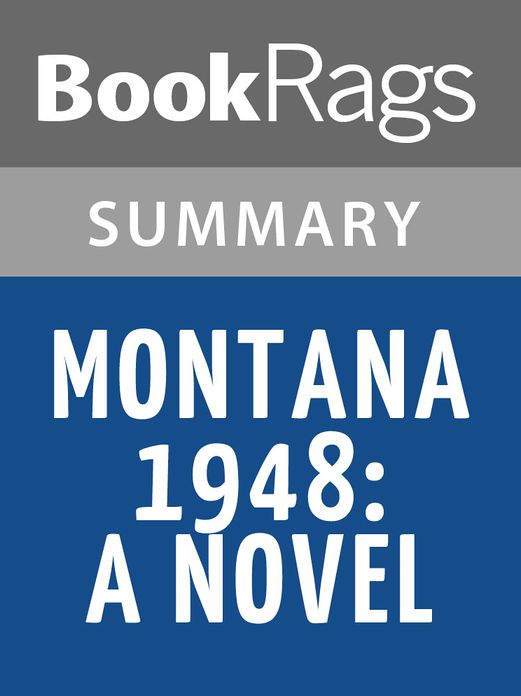 Montana 1948 by Larry Watson l Summary & Study Guide