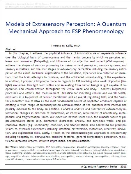 Models of Extrasensory Perception: A Quantum Mechanical Approach to ESP Phenomenology