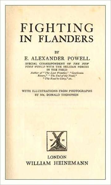 Fighting In Flanders