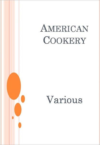 American Cookery - New Century Edition with DirectLink Technology