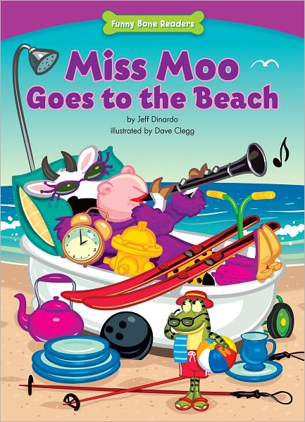 Miss Moo Goes to the Beach