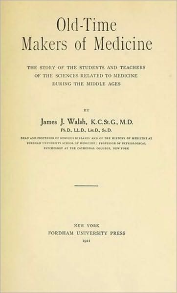Old-Time Makers of Medicine