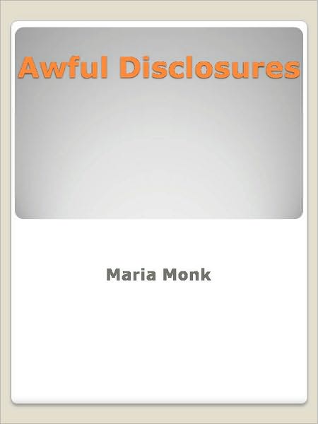 Awful Disclosures