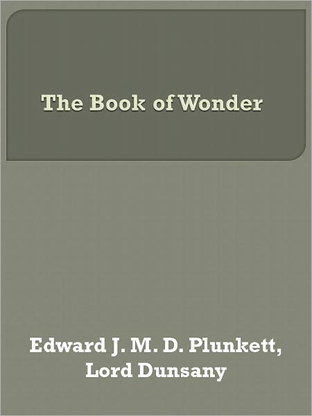 The Book of Wonder
