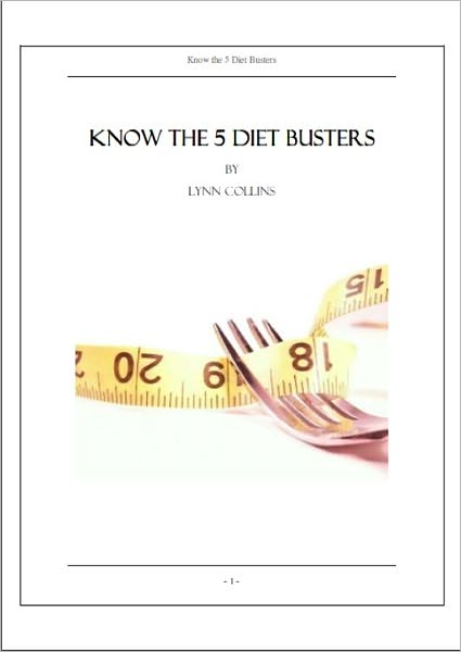 Know the 5 Diet Busters