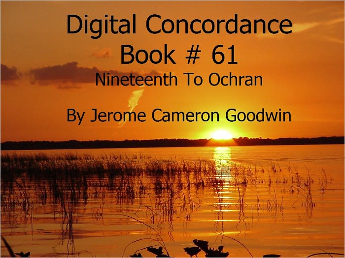 Nineteenth To Ochran - Digital Concordance Book 61