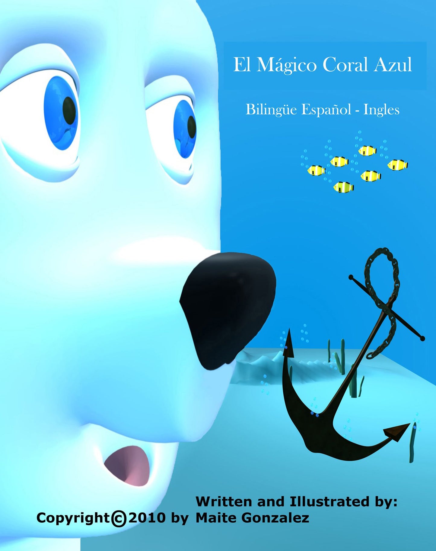 El Magico Coral Azul (Bilingual English-Spanish)