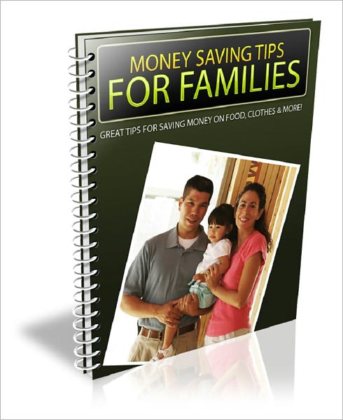 Money Saving Tips For Families