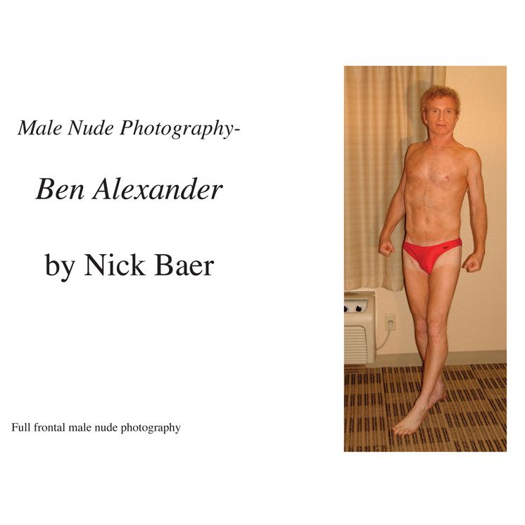 Male Nude Photography- Ben Alexander