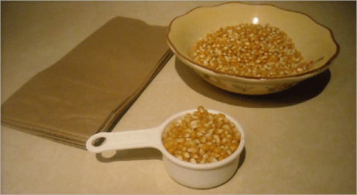 Homemade Microwave Popcorn - An Illustrated Guide