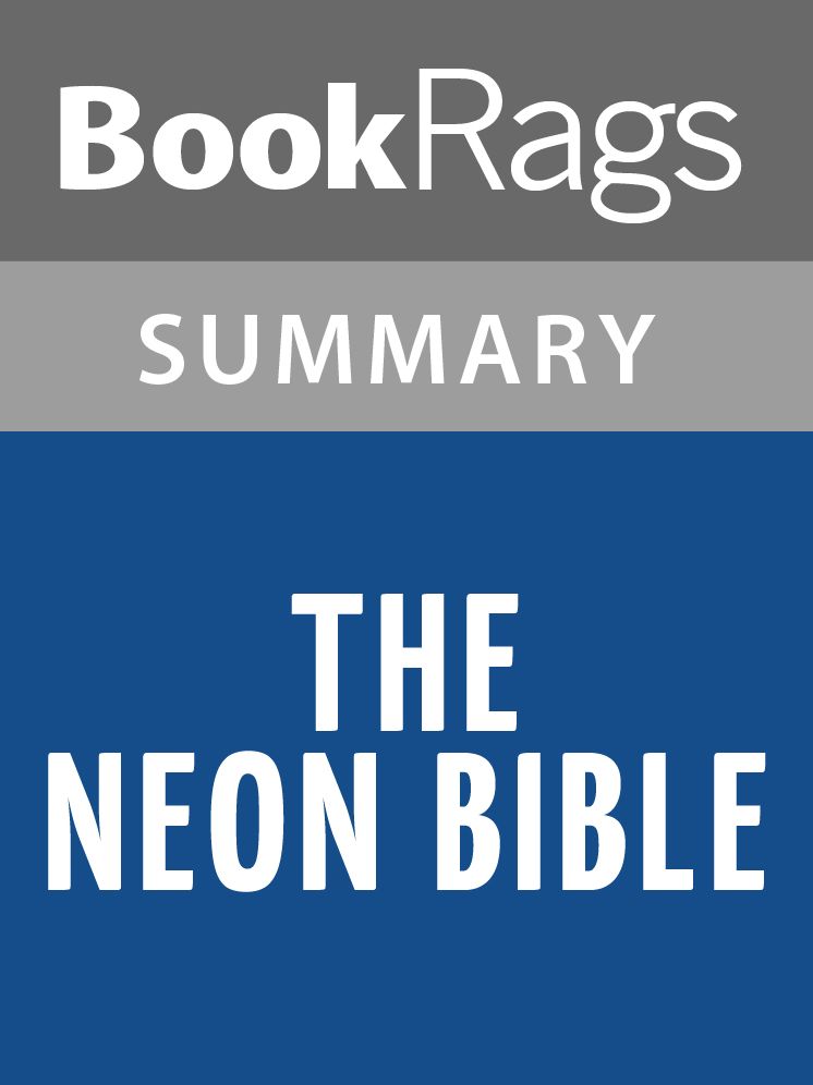 The Neon Bible by John Kennedy Toole l Summary & Study Guide