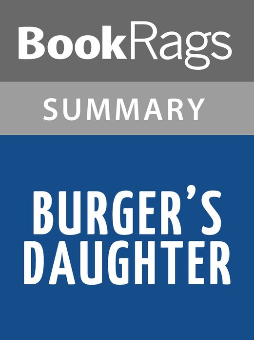 Burger's Daughter by Nadine Gordimer l Summary & Study Guide