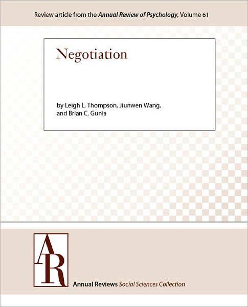Negotiation