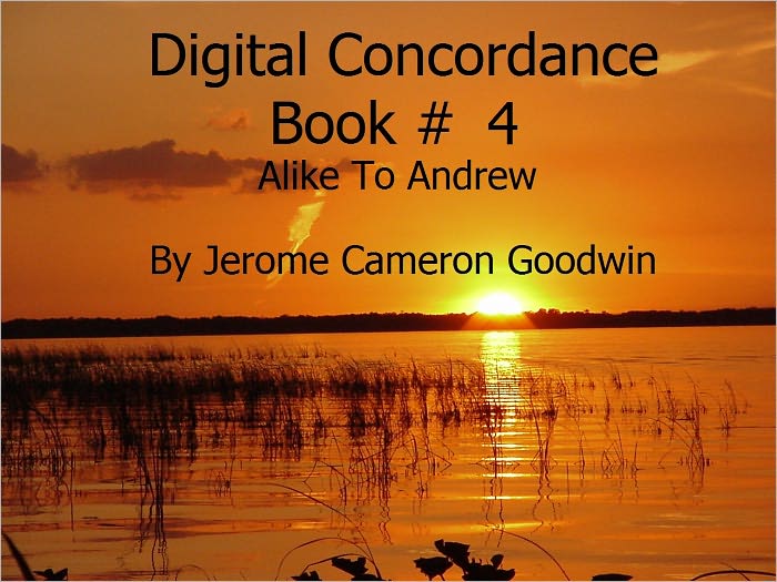 Alike To Andrew - Digital Concordance Book 4