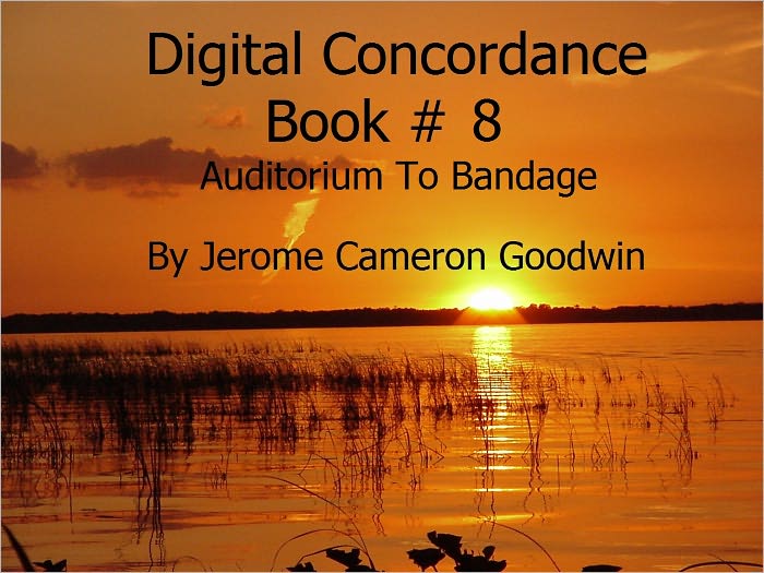Auditorium To Bandage - Digital Concordance Book 8